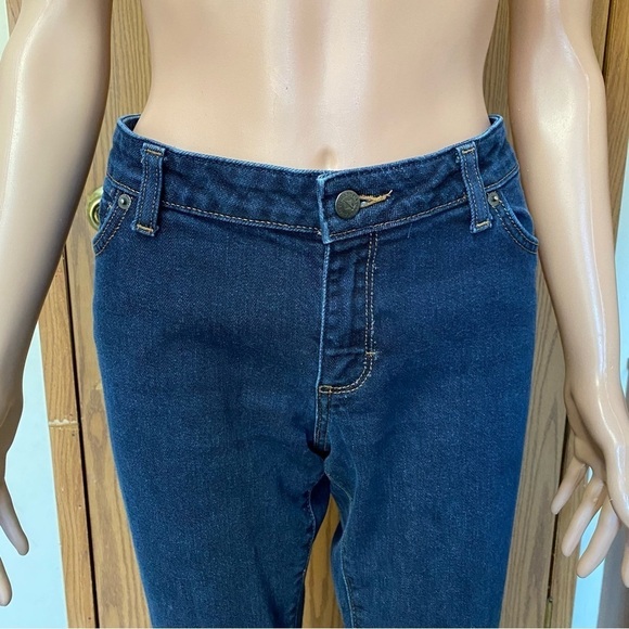 Patagonia Women’s Straight Fit Jeans Ankle Length Dark Wash Low Rise - Picture 5 of 14